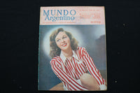 1946 JANUARY 23 MUNDO ARGENTINO MAGAZINE - SUSAN HAYWARD COVER - E 25132
