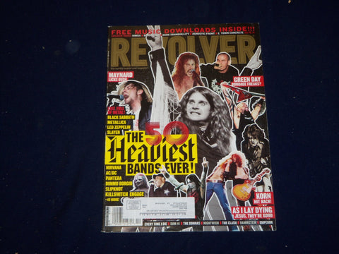 2004 DECEMBER REVOLVER MAGAZINE - THE 50 HEAVIEST BANDS EVER - SP 9935
