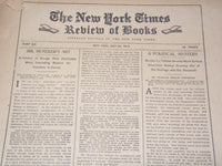 1913 NEW YORK TIMES NEWSPAPER BOOK REVIEW SECTIONS LOT OF 15 ISSUES - O 3221B