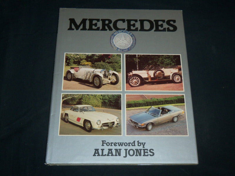 1982 MERCEDES HARDCOVER BOOK BY GEORGE BISHOP - GREAT PHOTOS - I 2049
