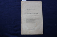 1834 THE MICROCOSM - VOL 1, NO. 1 - COLERIDGE - SOFTCOVER BOOK - K 821