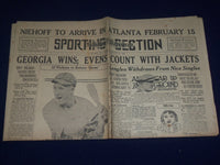 1926 JANUARY 31 SUNDAY AMERICAN SPORTING SECTION - AL NIEHAUS COVER - NP 972G