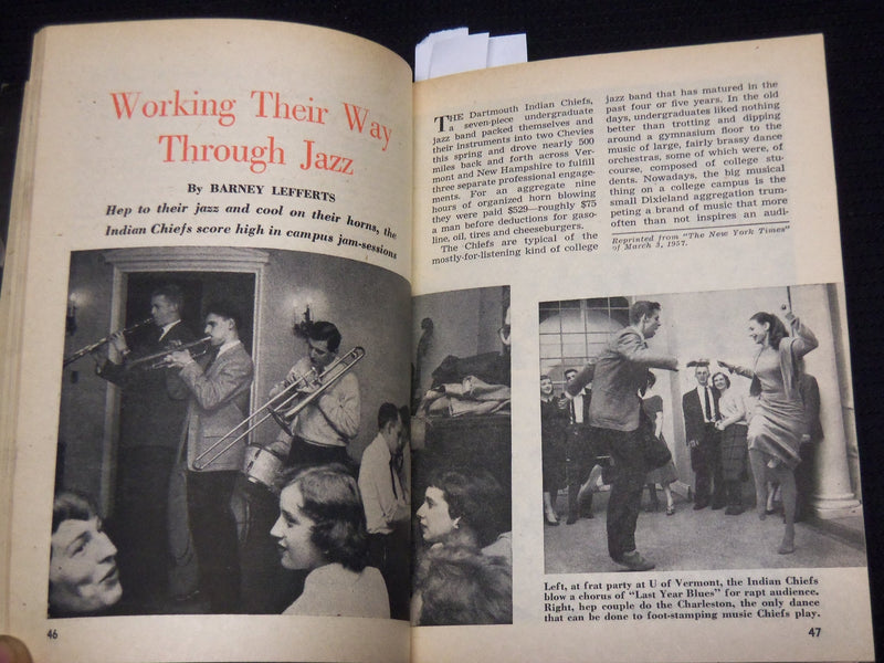 1957 SEPTEMBER COMPACT DIGEST MAGAZINE - SUSAN STRASBERG COVER - SP 4862J