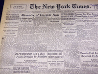 1948 JANUARY 28 NEW YORK TIMES - MEMOIRS OF CORDELL HULL #3 - NT 3360