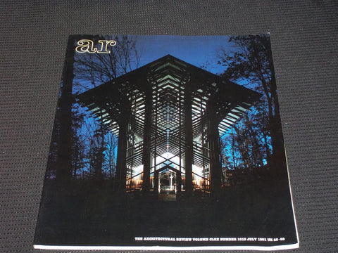 1981 JULY ARCHITECTURAL REVIEW MAGAZINE - BURGES COVER - E 4074