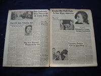 1946 AUG 2 NEW YORK DAILY MIRROR NEWSPAPER - N.J. COP ESCAPES KIDNAP - NP 5995