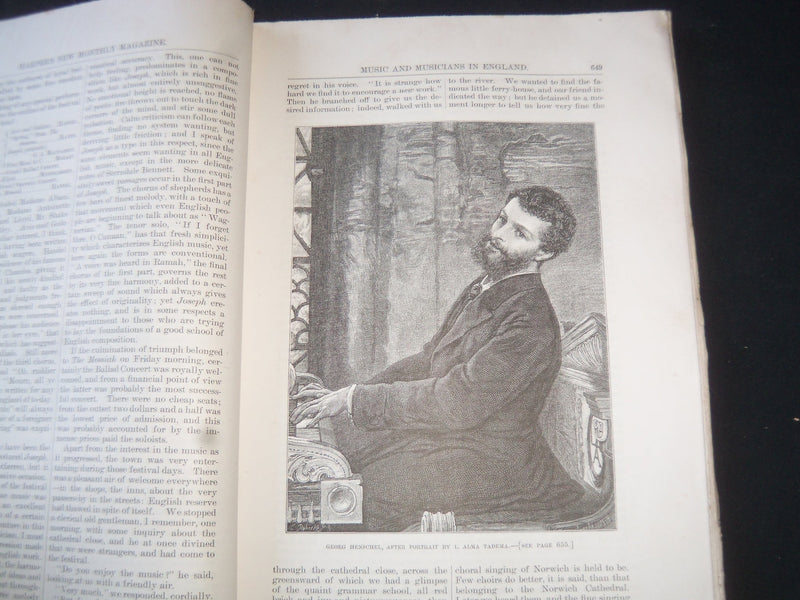 1880 HARPER'S MONTHLY MAGAZINE LOT 10ISSUES - NICE ILLUSTRATIONS & ADS - WR 1410