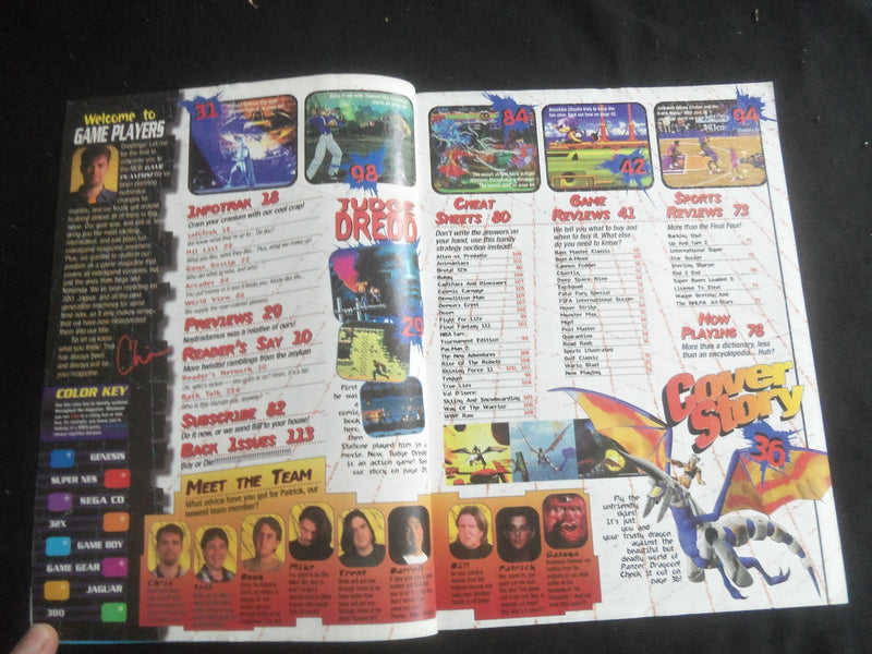 1995 JUNE GAME PLAYERS MAGAZINE - VIDEO GAMES - B 5536G