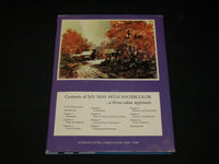 1973 MY WAY WITH WATERCOLOR HARDCOVER BOOK BY CLAUDE CRONEY - I 1953