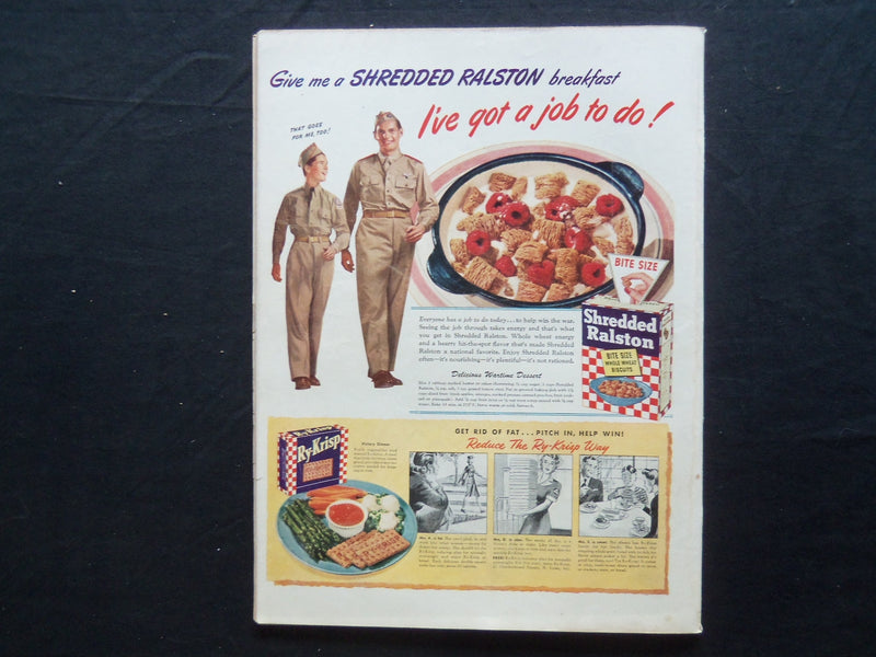 1943 JUNE 28 LIFE MAGAZINE - WAR SOUVENIR - L 345