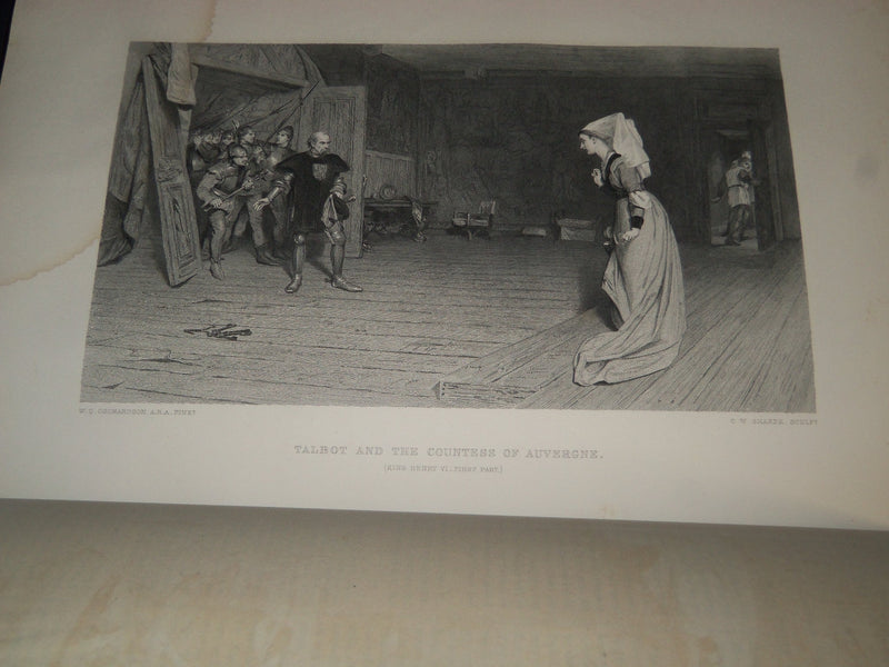 1870'S-1880'S THE WORKS OF SHAKSPERE IMPERIAL EDITION VOLUME LOT OF 3 - Z 173