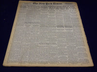 1940 APRIL 8 NEW YORK TIMES - NORWEGIAN WATERS MINED - NT 2897