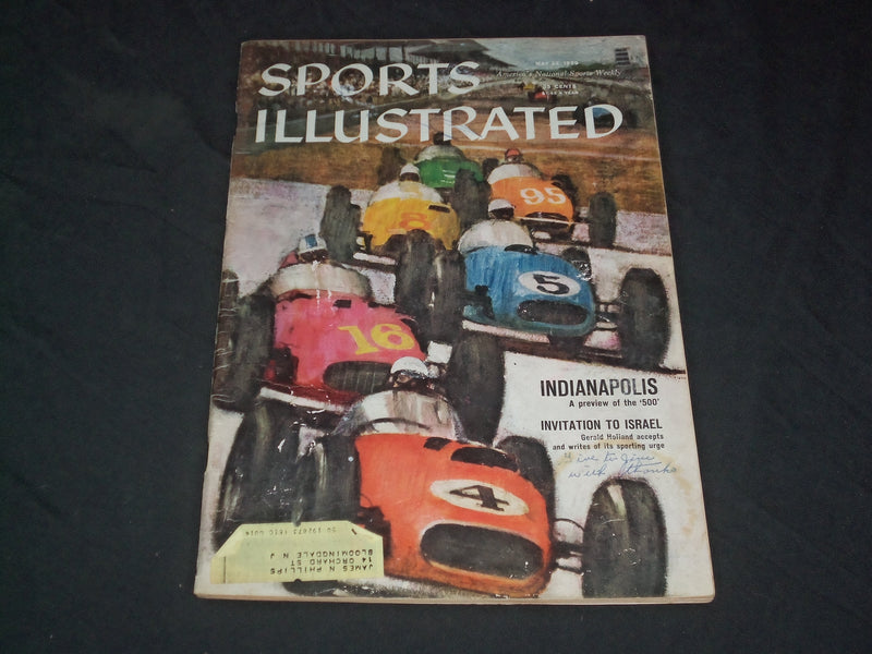 1959 MAY 25 SPORTS ILLUSTRATED MAGAZINE - INDIANAPOLIS 500 - SP 8928