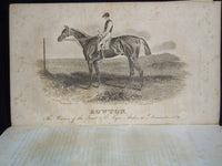 1836-1837 AMERICAN TURF REGISTER AND SPORTING MAGAZINE BOUND VOLUME - KD 7817