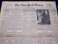 1948 DEC 13 NEW YORK TIMES - ALGER HISS DENIES TURNING OVER STATE PAPERS- NT 136