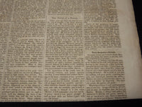 1849-1850 THE SEMI-WEEKLY EAGLE NEWSPAPERS LOT OF 19 - BRATTLEBORO VT- NP 3878D