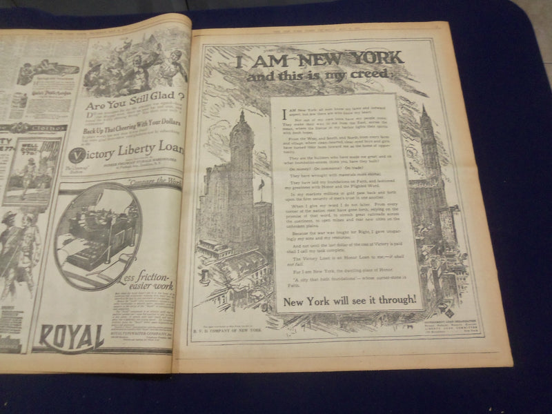 1919 MAY 8 N.Y. TIMES-ON LUSITANIA DAY ALLIES DICTATE A PEACE-BAUM DEAD- NT 9241