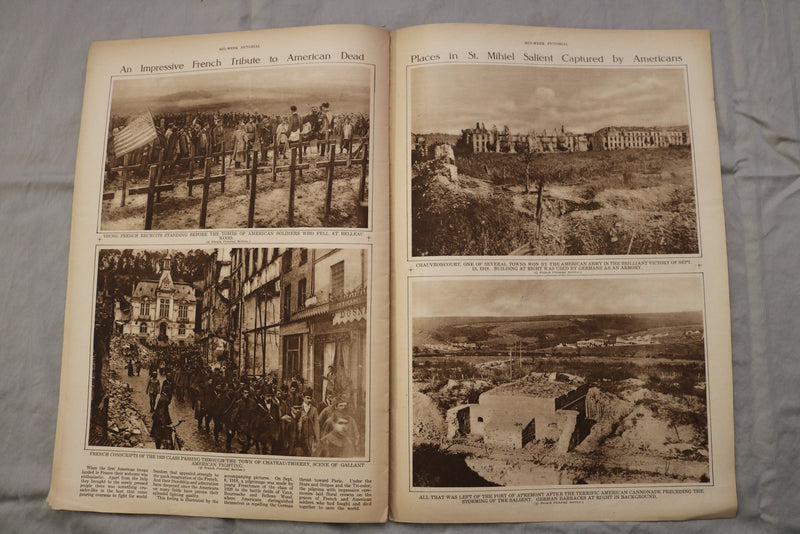 1918 OCT 31 MID-WEEK PICTORIAL MAGAZINE SECTION-MARSHALL FERDINAND FOCH- NP 9264
