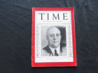1936 MARCH 16 TIME MAGAZINE - MARTIN W. CLEMENT - T 508