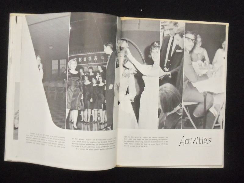1966 TOMAHAWK NEOGA HIGH SCHOOL YEARBOOK - NEOGA, ILLINOIS - YB 3337