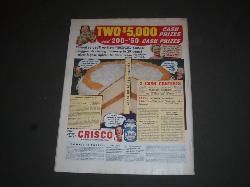 1940 APRIL MCCALL'S MAGAZINE - NICE COVER, STORIES & ADS - SP 6783