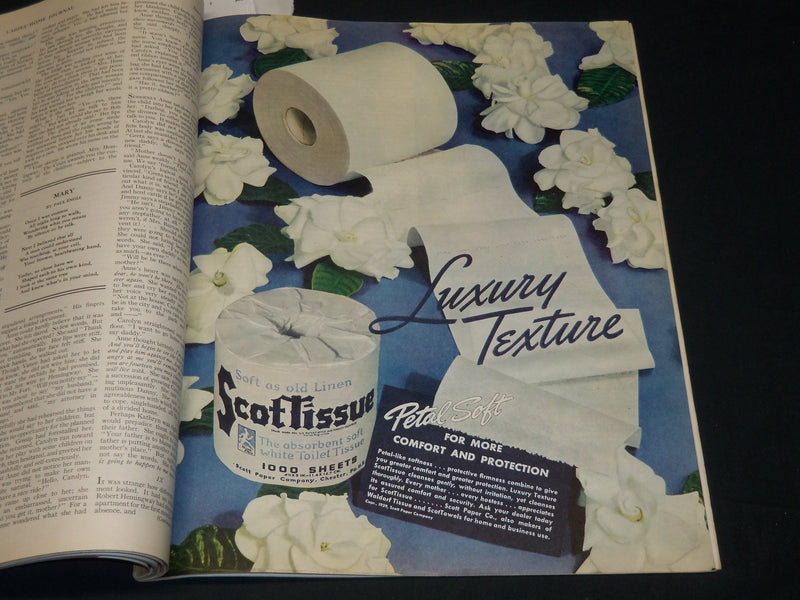 1939 DECEMBER LADIES HOME JOURNAL MAGAZINE - BEAUTIFUL FRONT COVER - F 325