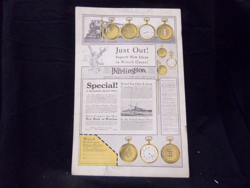 1914 MARCH 12 LESLIE'S WEEKLY MAGAZINE - GREAT PHOTOS & ADS - ST 1268