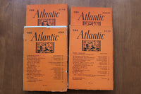 1932-1936 ATLANTIC MONTHLY MAGAZINE - LOT OF 33 - O 3917