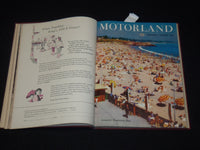 1955-1956 THE MOTOR LAND MAGAZINE BOUND VOLUME - 11 ISSUES - KD 705E