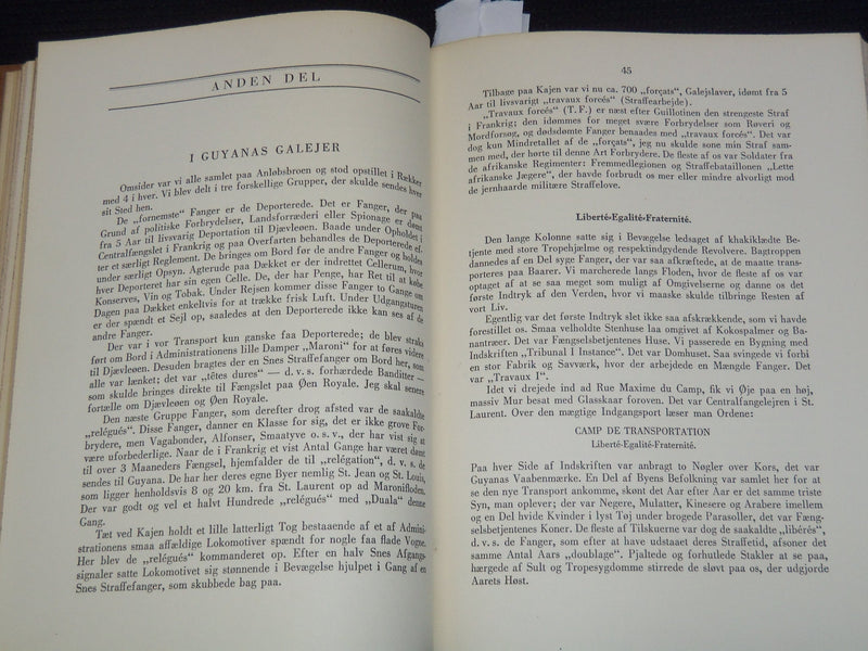 1944 HELVEDET HINSIDES HAVET - AAGE NIELSEN BOOK - DUTCH - KD 5981G