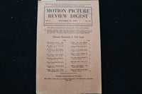1939 DECEMBER 25 MOTION PICTURE REVIEW DIGEST SOFTCOVER BOOK - K 2916