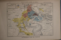 1902-1910 GEOGRAPHISCHES LEXIKON DER SCHWEIZ MAGAZINE- MAPS - LOT OF 19- O 3909
