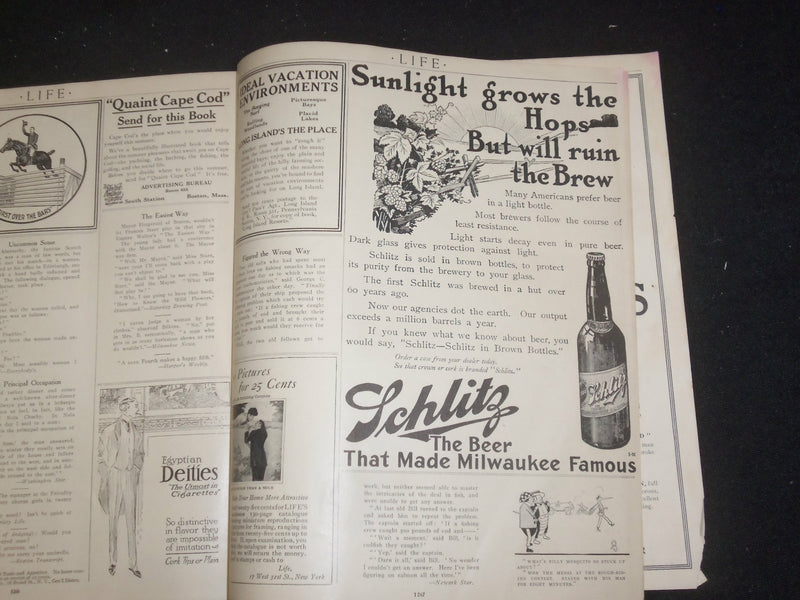 1911 JUNE 29 LIFE MAGAZINE - FOURTH OF JULY NUMBER - ST 6458