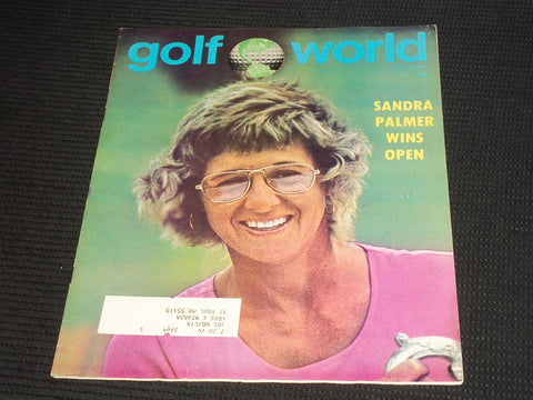 1975 JULY 25 GOLF WORLD MAGAZINE - SANDRA PALMER FRONT COVER - E 6736