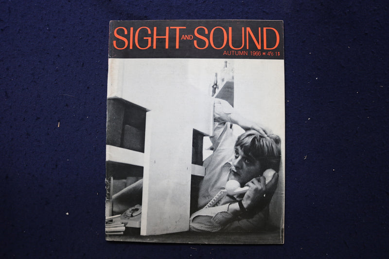 1966 AUTUMN SIGHT AND SOUND MAGAZINE - DAVID HEMMINGS COVER - E 17560