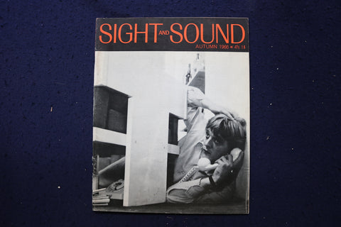 1966 AUTUMN SIGHT AND SOUND MAGAZINE - DAVID HEMMINGS COVER - E 17560