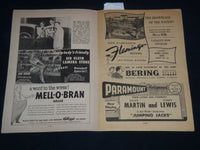 1952 HOLLYWOOD STARS SAN FRANCISCO SEALS BASEBALL OFFICIAL PROGRAM - J 8957
