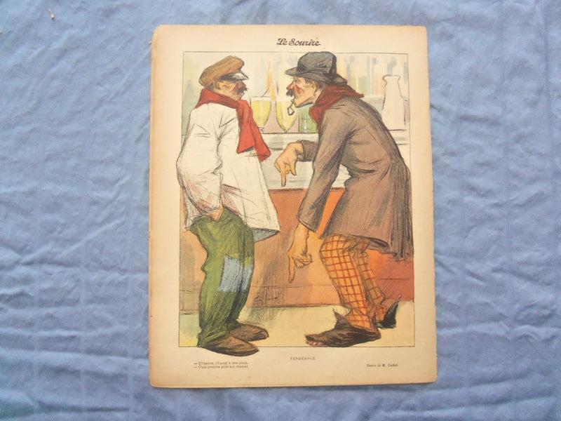 1903 FEB 28 LE SOURIRE MAGAZINE - ILLUSTRATED COMEDY - FRENCH TEXT - SP 4865L