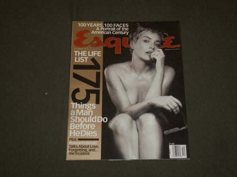 1999 DECEMBER ESQUIRE MAGAZINE - SHARON STONE COVER - B 1936