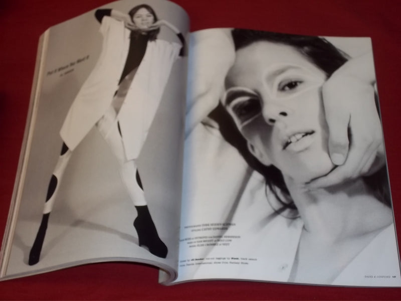 2003 MARCH DAZED & CONFUSED MAGAZINE - ELISE CROMBEZ - FASHION - RC 415