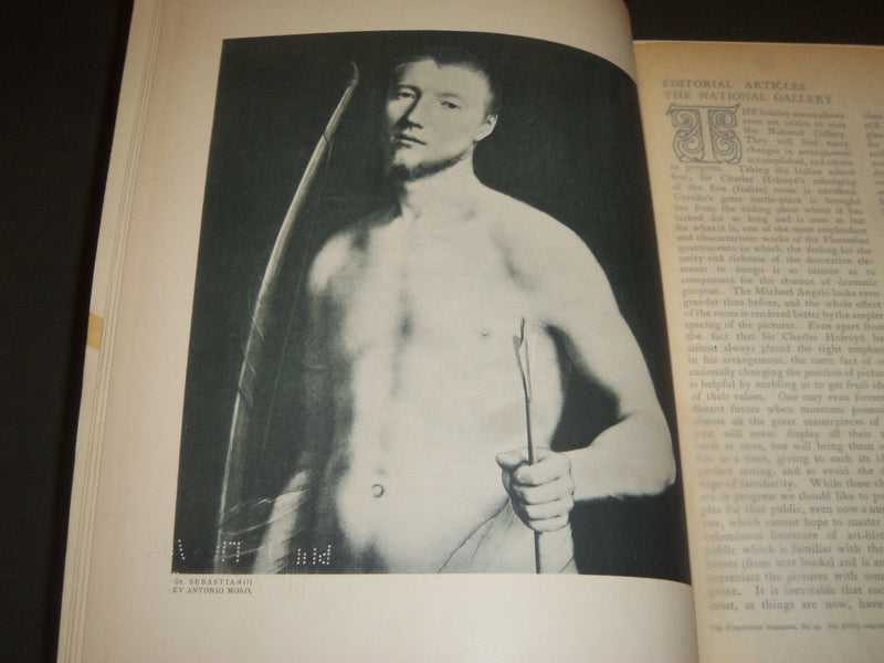 1910 OCTOBER-1911 MARCH THE BURLINGTON MAGAZINE BOUND VOLUME NO. 17 - R 712
