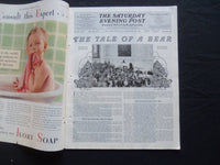 1933 FEBRUARY 18 THE SATURDAY EVENING POST MAGAZINE - ILLUSTRATED COVER -SP 1501