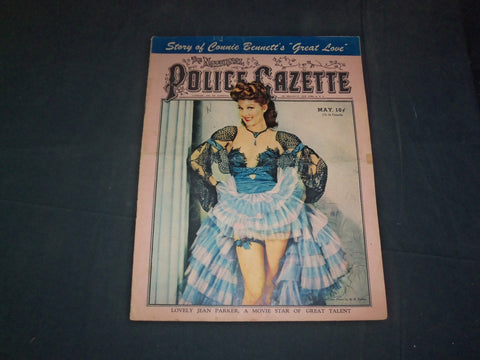 1945 MAY THE NATIONAL POLICE GAZETTE MAGAZINE - JEAN PARKER - B 5916
