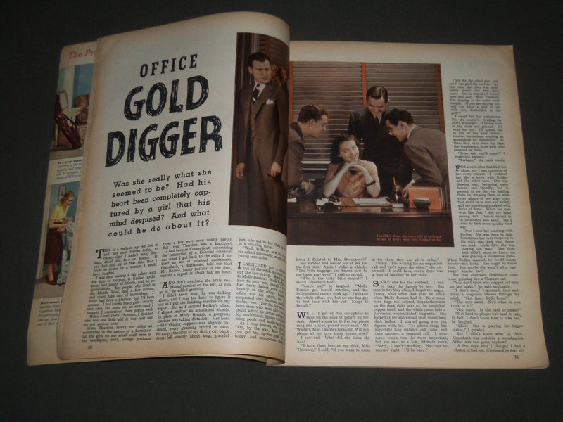 1938 NOVEMBER TRUE STORY MAGAZINE - GLORIA STUART COVER - ST 5334