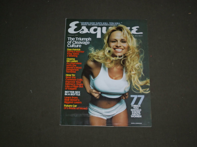 1999 FEBRUARY ESQUIRE MAGAZINE - PAMELA ANDERSON COVER - B 4364