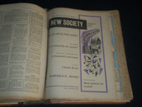 1962-1963 NEW SOCIETY SOCIAL SCIENCE WEEKLY MAGAZINE VOLUME 1- 39 ISSUES - R 157