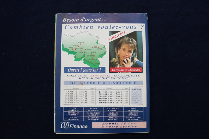 1994 OCTOBER 27 CINE TELE REVUE MAGAZINE - TAPIE PIEGE COVER - E 12068