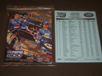 2003 PEPSI 400 AT DAYTONA RACING PROGRAM W/ OFFICIAL HOLDER - PHOTOS - II 3128