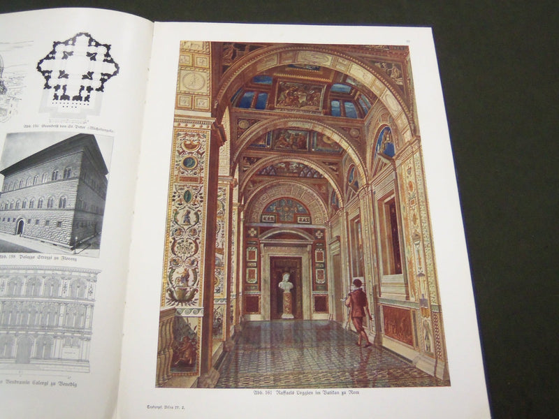 1909 BILDERATLAS ZUR KUNSTGESCHICHTE BY DR. WILHELM TESDORPF - KD 2339
