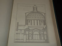 1862 LE FABBRICHE DI MICHELE SANMICHELI VOLUME LOT OF 2 - 150 PLATES - Z 283